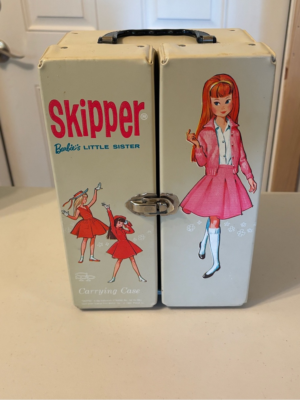 Vintage Mattel 1964 Carrying Case by Barbie’s Little Sister Skipper